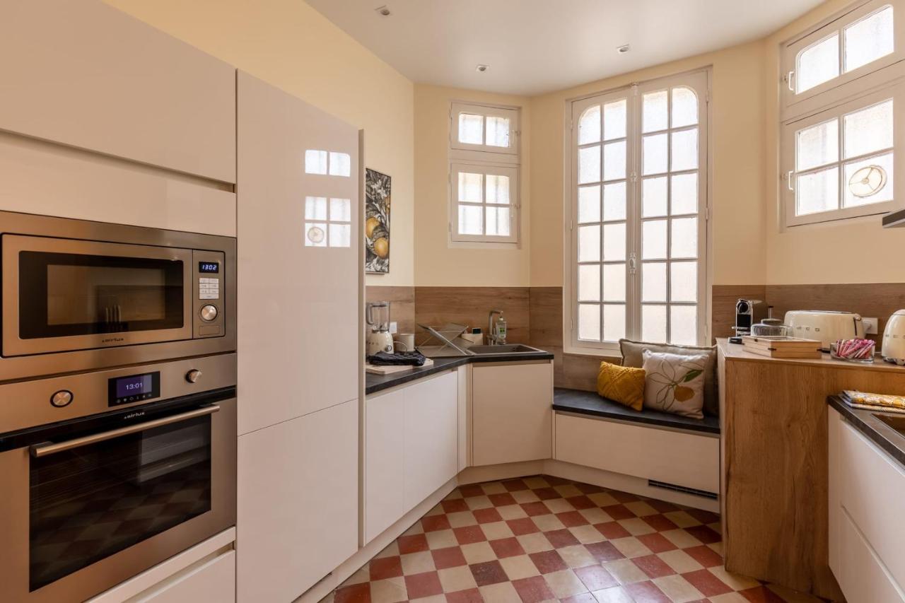Le Manoir Des Embruns 14P - Location N1- Terrace- Public Parking 2 Min Villa Honfleur Dış mekan fotoğraf