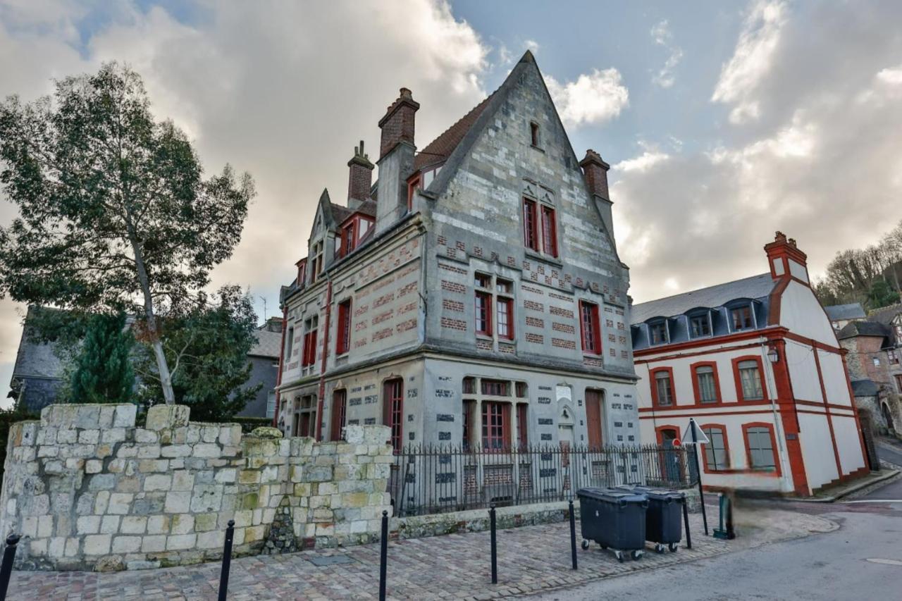 Le Manoir Des Embruns 14P - Location N1- Terrace- Public Parking 2 Min Villa Honfleur Dış mekan fotoğraf