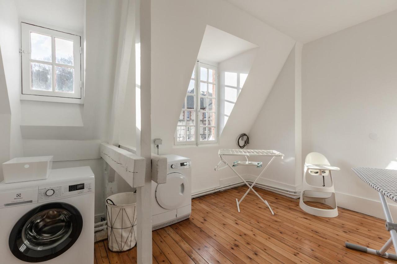 Le Manoir Des Embruns 14P - Location N1- Terrace- Public Parking 2 Min Villa Honfleur Dış mekan fotoğraf